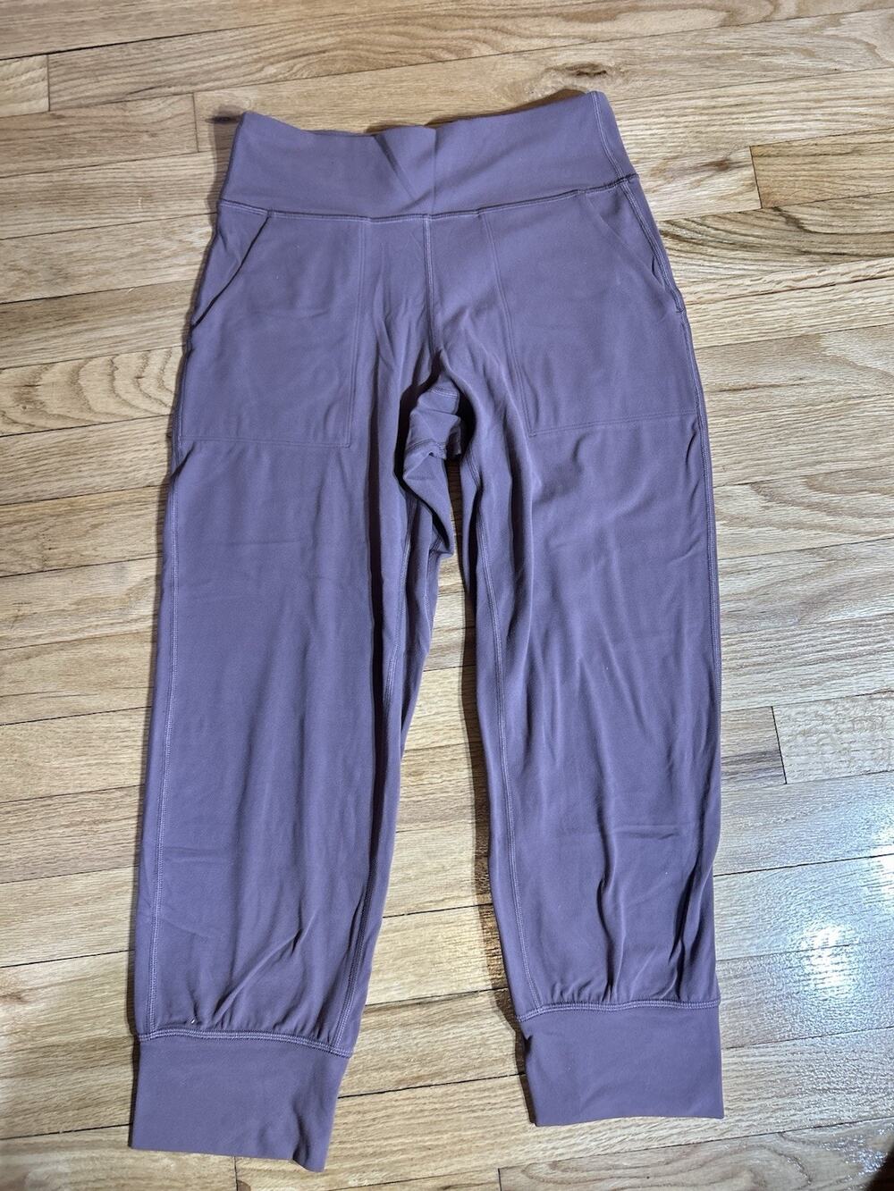 the Lululemon Align High-Rise Cropped Joggers